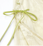 Zenaida Spring Bamboo Color Cheongsam Dress