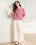 Nerissa 2-Piece Floral Cheongsam Set