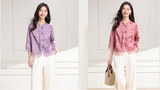 Nerissa 2-Piece Floral Cheongsam Set