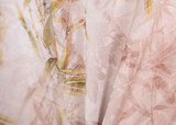 Dame Pink Yellow Pattern Cheongsam Top