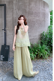 Bianca 2-Piece Embroidered Top and Pants Cheongsam