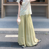 Sabella 2-Piece Green Jacquard Cheongsam Set