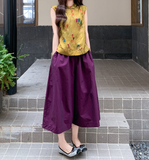 Rhythm 2-Piece Floral Print Cheongsam Set