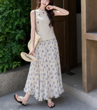 Shimmer 2-Piece Butterfly Print Cheongsam Set