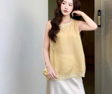 Dorothea 2-Piece Modern Sleeveless Cheongsam Set