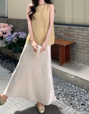 Dorothea 2-Piece Modern Sleeveless Cheongsam Set