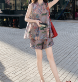 Daffodil 2-Piece Floral Cheongsam Top Set