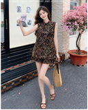 Daffodil 2-Piece Floral Cheongsam Top Set