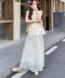 Dawn 2-Piece Embroidered Top and Pants Set Cheongsam