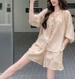 Elowen 2-Piece Vintage Embroidered Set Cheongsam