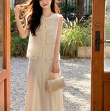 Purity 2-Piece Embroidered Cheongsam Top Set