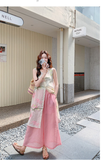 Mara 2-Piece Ink Wash Cheongsam Set