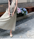 Ming Apricot Floral Print Cheongsam Dress