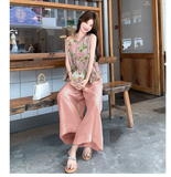 Atelier 2-Piece Print Cheongsam Set