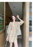 Elowen 2-Piece Vintage Embroidered Set Cheongsam