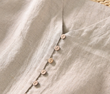 Bianca Han Linen Vintage Cheongsam Top