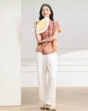 Penelope 2-Piece Polyester Cheongsam Set