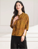 Ballad Lace Silk Cheongsam Top
