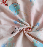 Meira Floral Print High-Slit Cheongsam Dress