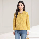 Cora Yellow Loose Cheongsam Top