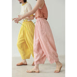 Poppy Lightweight Ramie Lantern Cheongsam Pants