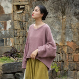 Sonnet Cotton Hand-Stitched Zen Cheongsam T-Shirt