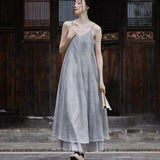 Yvonne Spray Dyed Long Cheongsam Dress