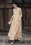 Yvonne Spray Dyed Long Cheongsam Dress