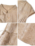 Ava Lace Slim-Fit Cheongsam Dress