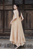 Yvonne Spray Dyed Long Cheongsam Dress