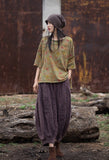 Lillian Digital Print Cotton Cheongsam T-Shirt