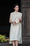 Petunia Linen Ramie Cheongsam Dress