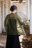 Adriana Tencel Loose Cheongsam Top