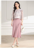 Agate Loose Fit Patterned Cheongsam Top
