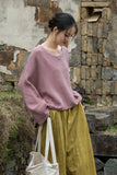 Sonnet Cotton Hand-Stitched Zen Cheongsam T-Shirt