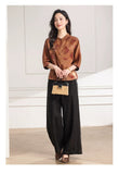 Ballad Lace Silk Cheongsam Top