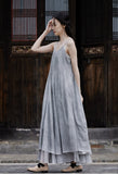 Yvonne Spray Dyed Long Cheongsam Dress