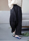 Brilliance Wide-Leg Ramie Cheongsam Pants