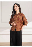 Ballad Lace Silk Cheongsam Top