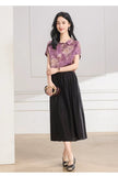 Melinda Floral Print Viscose Cheongsam Top