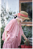 Duchess Soft Smoke Pink Cheongsam Top
