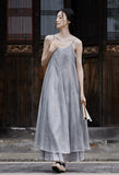 Yvonne Spray Dyed Long Cheongsam Dress