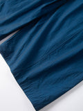 Henriette Wide-Leg Cotton Cheongsam Pants