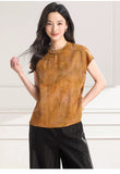 Talitha Lace Silk Cheongsam Top