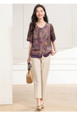 Atelier Floral Rayon Cheongsam Top