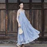 Yvonne Spray Dyed Long Cheongsam Dress