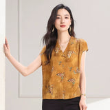 Aquamarine Lace Silk Cheongsam Top