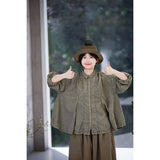 Celebrated Cotton Desolate Cheongsam Top