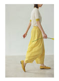 Poppy Lightweight Ramie Lantern Cheongsam Pants
