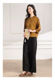 Ballad Lace Silk Cheongsam Top